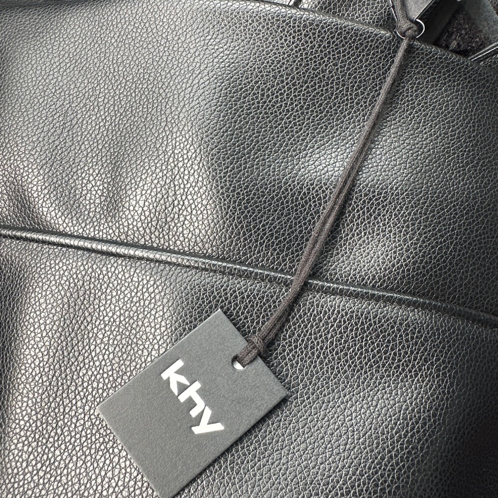 KHY FAUX LEATHER PANT